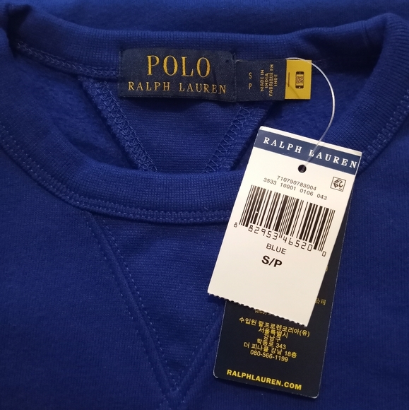 POLO Ralph Lauren sweatshirt.  Size small. - Picture 3 of 4